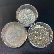 Solvent resistant high flash powder ultra high brightness glass coated silver pearl powder Japanese plate nitrate magic mirror powder electroplating powder ultra flash