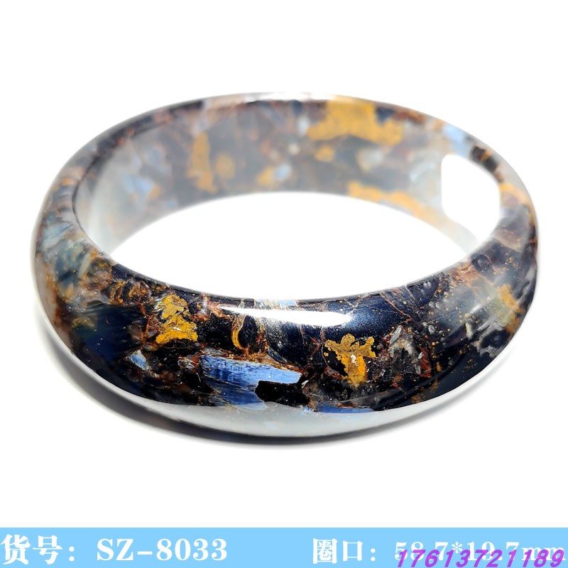 彼得石特价手镯 50mm-63mm圈口 招财聚财宽窄口圆镯平安水晶玛瑙