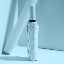 Folding fully automatic umbrella male large number double sunscreen female sun umbrella female sun umbrella anti-wind sunshade