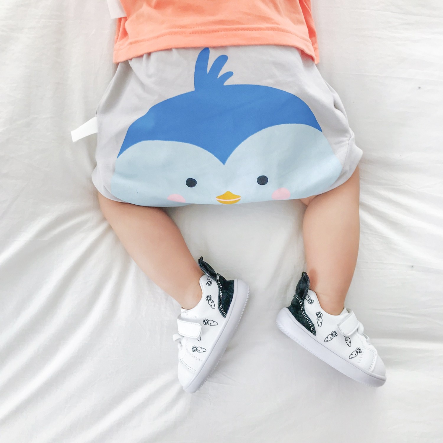 夏季短裤外穿男宝男婴儿裤子薄款女宝宝大屁屁裤夏天包屁pp裤夏男