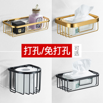 Toilet Rack Toilet Paper Box Toilet Paper Box Toilet Paper Towel Rack Toilet Paper Shelf Hand Paper Box Free of punch