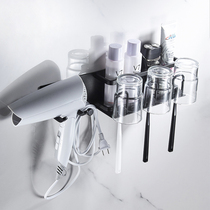 Toilet Hair Dryer Rack Wall-mounted Electric Blow Containing Rack Shelving Rack rack Rack Bathroom Shelving free of punch