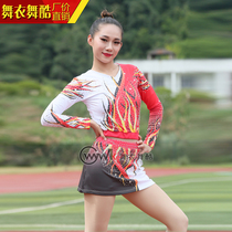 Dance clothes dance cool cheerleading clothing cheerleading bodybuilding competition childrens professional athletic gymnastics performance custom suit