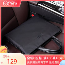 Fig Mens Briefing Business Simple Oxford Shoulder Slipper Sabbage Casual Canvas Bag Man