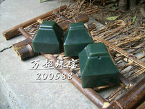 Hetian Jade seal Qingyu Hanyin Jade seal Fu bucket button Idle seal Professional button carving graphic seal carving Jade lettering