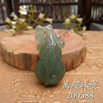 Hetian Jade Jade Gourd Fu Lu Bandai pendant pendant necklace pendant Clavicle pendant Auspicious jade ornament Wanchao jewelry