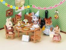 日本EPOCH 森林家族 玩具 SYLVANIAN FAMILIES 派对组合 日版现货