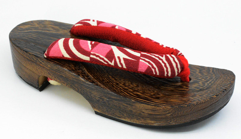 神里绫华cosplay桐木半月实木木屐凉鞋半月鞋好穿不累