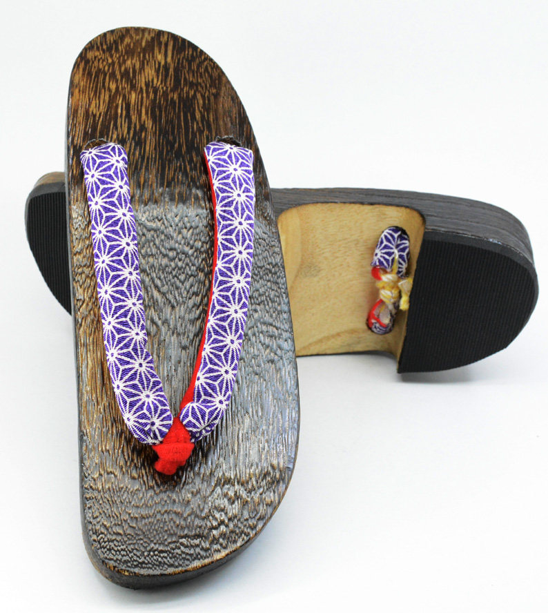 神里绫华cosplay桐木半月实木木屐凉鞋半月鞋好穿不累