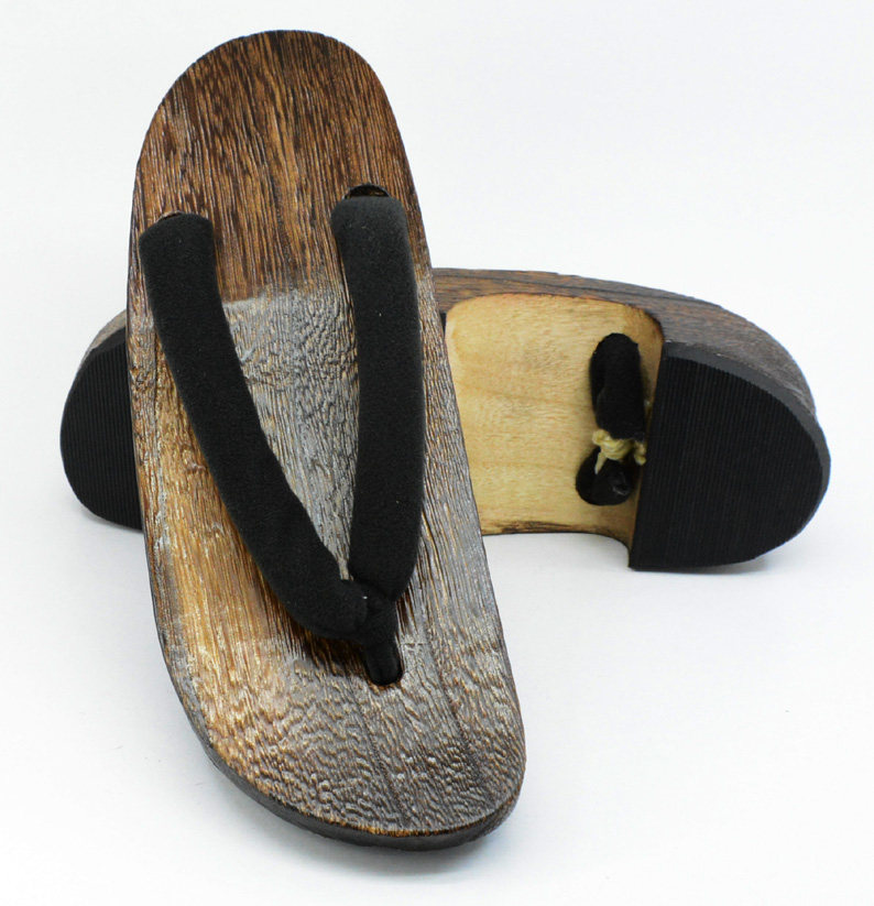 神里绫华cosplay桐木半月实木木屐凉鞋半月鞋好穿不累