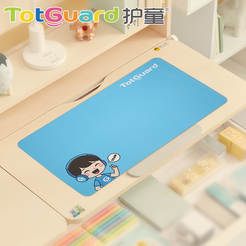 (Accessories) child protection customized waterproof anti-oil and anti-fouling learning homework writing desk PVC soft table mat