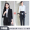 15) 2108 two button black jacket+8714V collar white shirt+K2022 black cropped pants