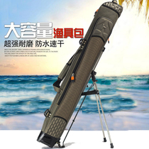 1 2 meters 1 3 meters two-layer 130 pole bag 120 fishing bag fishing rod bag pole bag fishing gear fishing gear anti-splashing hard case