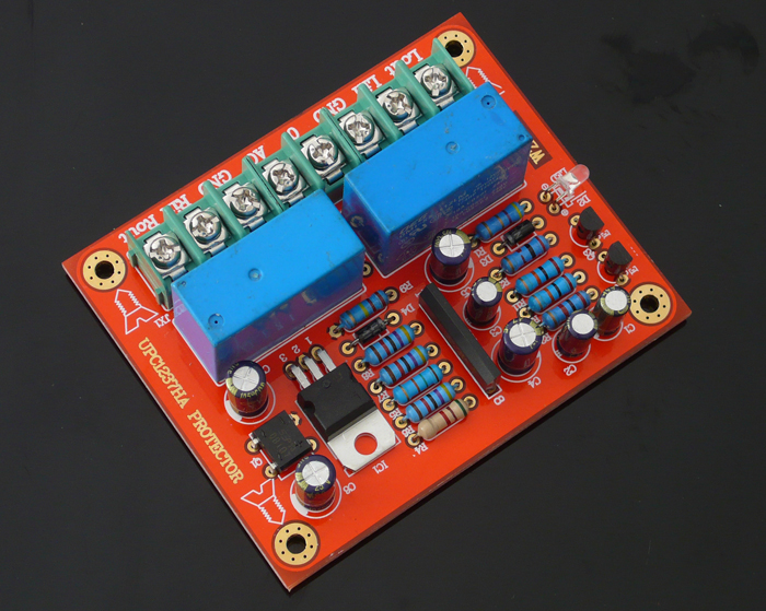 wz-45 upc1237ha 扬声器保护电路 喇叭保护板 pcb和成品板