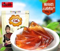 Yunnan specialty Zhenzhong 19 Strange 500g Sour horn Yunnan sour corner cake gummy snack
