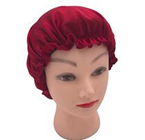 Soft Silk Sleep Cap Sleeping Hat Silk Night Cap Mulberry Silk Womens Hair Care Cap