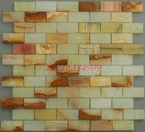 Afghan jade mosaic tile natural stone wall sticker marble bathroom bathroom background wall living room