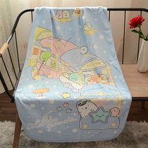 Corner pure cotton slim bath towel absorbent 140 * 70 Home cartoon lovely home big towel Summer