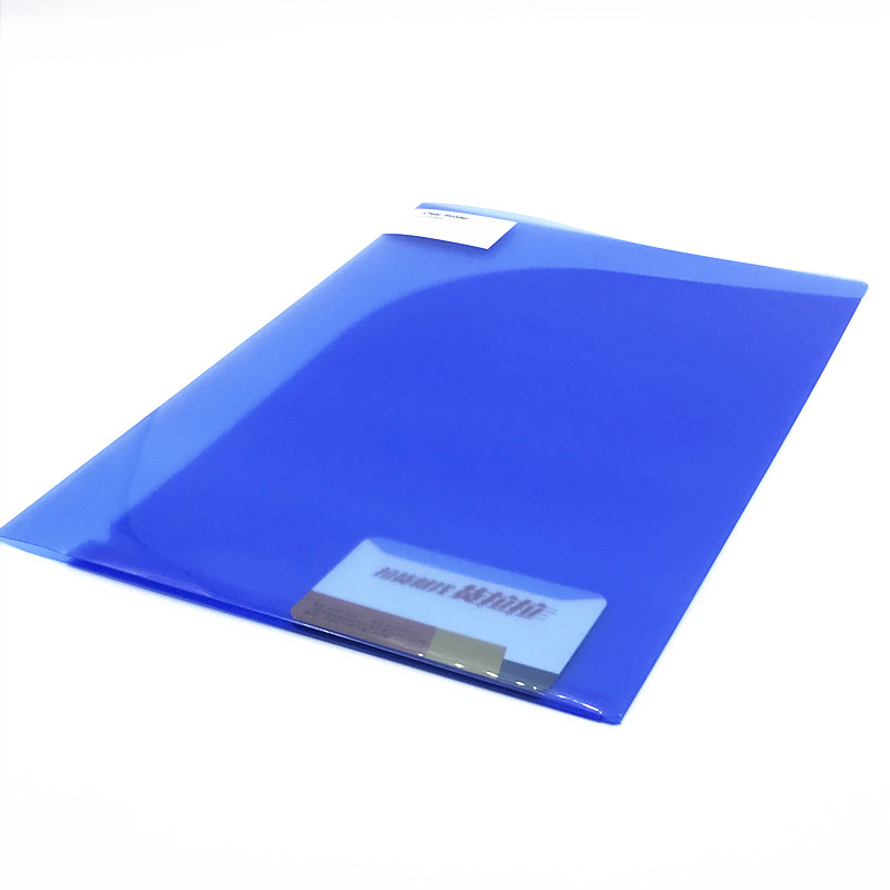 a4双面插袋文件夹透明封面夹会议报告夹文件套两页夹l型单页夹厚