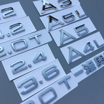 New FAW Audi A5 A7 A6L A6L punctuemark 1 8T 2 8 3 0T Displacement label sign cards