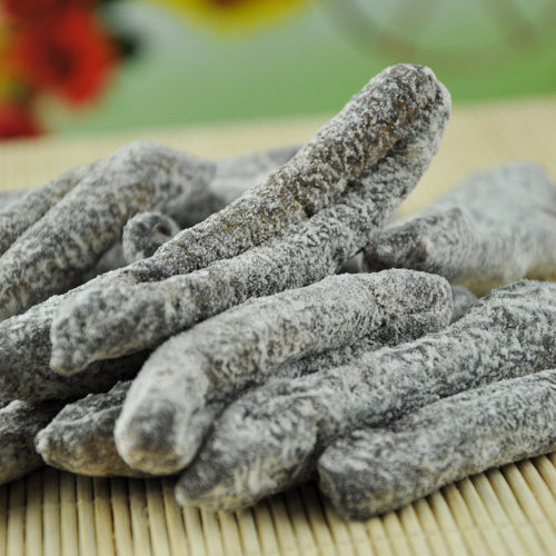 茄参海茄子参500g包邮 8成干去皮去泥茄子酒店海参光参乌参淡干货