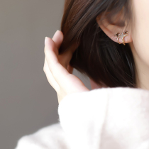 Star Mosquito Coil Dish Ear Clip Superior Feel No Ear Ear Accessories Woman No Pain Temperament Clips Ear Earrings Double Ear