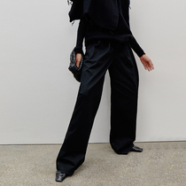 MADEINAM2020 autumn and winter New temperament Joker profile cotton straight casual pants