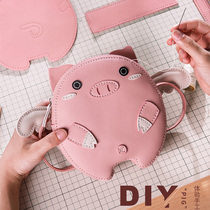 Homemade Bag Handmade Diy Single Shoulder Diagonal Satchel Birthday Gift Giving Valentines Day Cartoon Ocean Fashion Casual