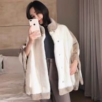 New 2021 fur coat women mink fur mink coat women young fashion whole mink shawl Cape short