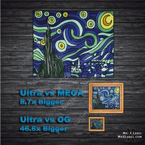 Spot MXL STARRY NIGHT V ULTRA MEGA MEGA STARRY NIGHT giant morale chapter Velcro