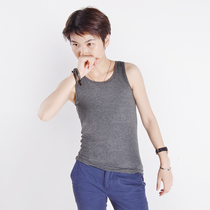 Biku tie chest les vest summer solid color modal thin cotton handsome t adhesive hook underwear sculpting top