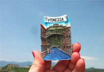 World Tourism Memorial Refrigerator Paste Italy Venice Venice Symbol Bridge