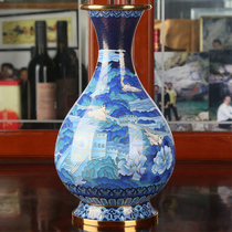 Cloisonne Vase Peace Dove Wedding Gifts New House Ornaments Foreign Affairs Gifts Business Office Bookcase Decoration