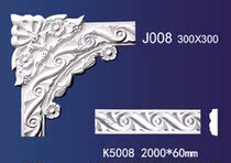 K5008-6 gypsum line flat line European decorative material ceiling ceiling wall decoration