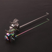 Stainless steel widened fish guard needle flying knock crucian carp Tilapia gear needle decoupling device anti-shedding super hard flying carp special