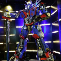 Set to be deformed King Kong 5 engine Tianzhu Great Hornet model swing piece training school car 4S store doorway furniture