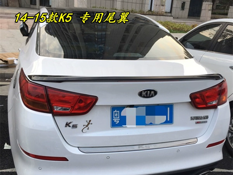 Kia K5 phía sau cánh sửa đổi đặc biệt 16 mới K5 sơn đuôi vây đấm miễn phí K5 gió cố định cánh áp lực đuôi