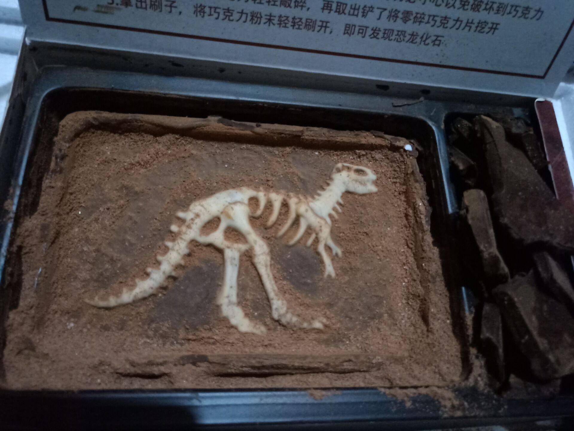 恐龙化石考古手工巧克力质量怎么样使用后测评