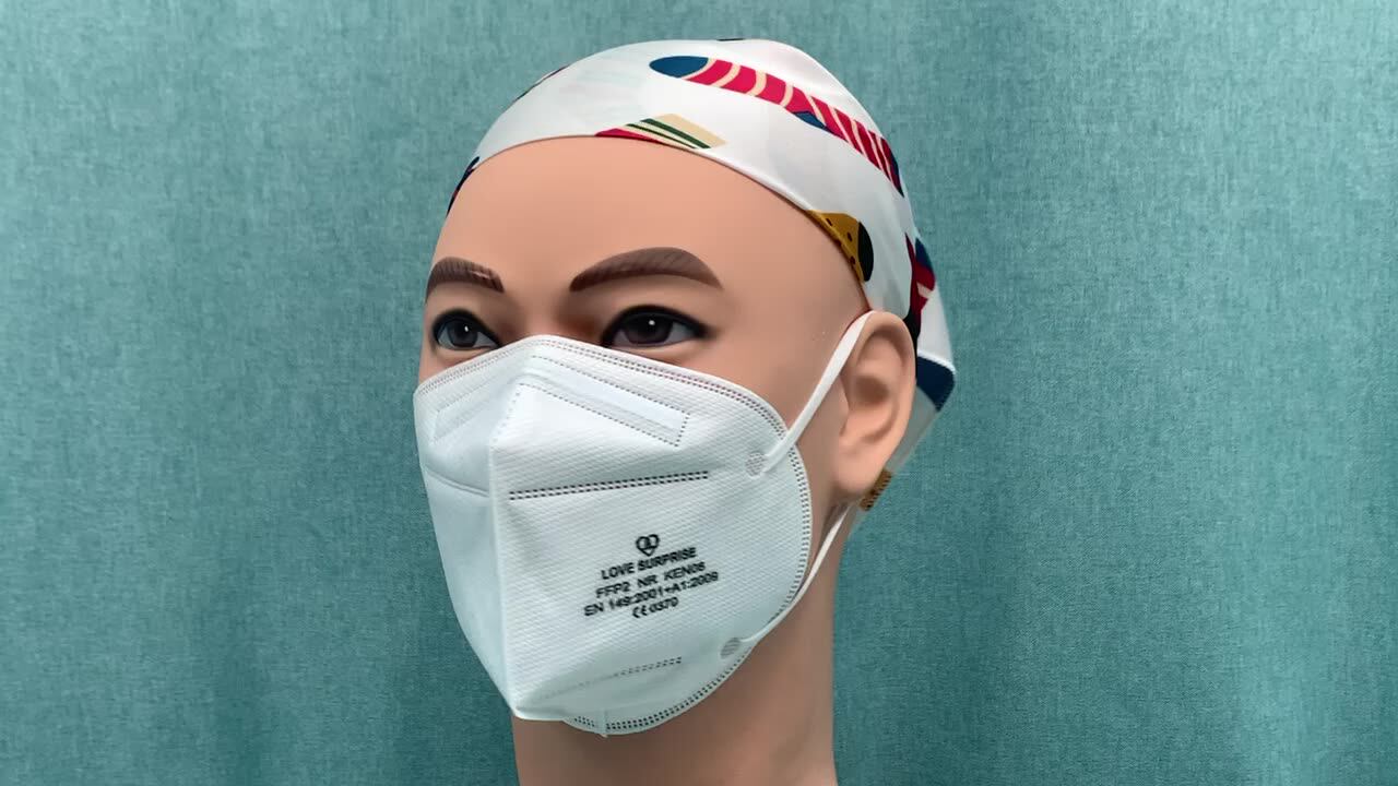 现货kn95口罩 n95口罩 ffp2口罩折叠 ce认证口罩 男女 口罩加工厂