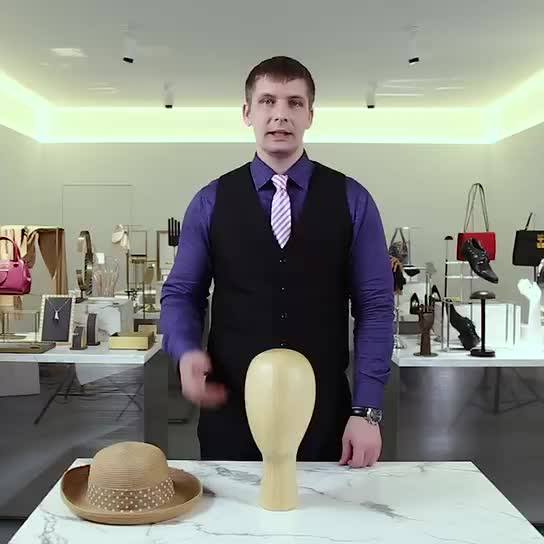 promotional cap display wooden mannequin head