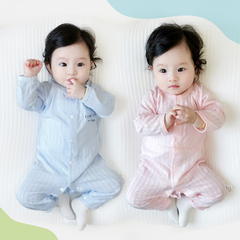 彩婴房婴儿连体衣夏薄款新生儿衣服空调服睡衣婴幼儿男女宝宝哈衣价格比较