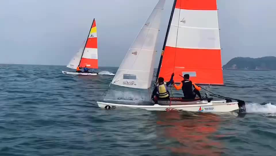 hobie16双体运动帆船旅游水上自行车游艇快艇钓鱼艇珐伊getaway
