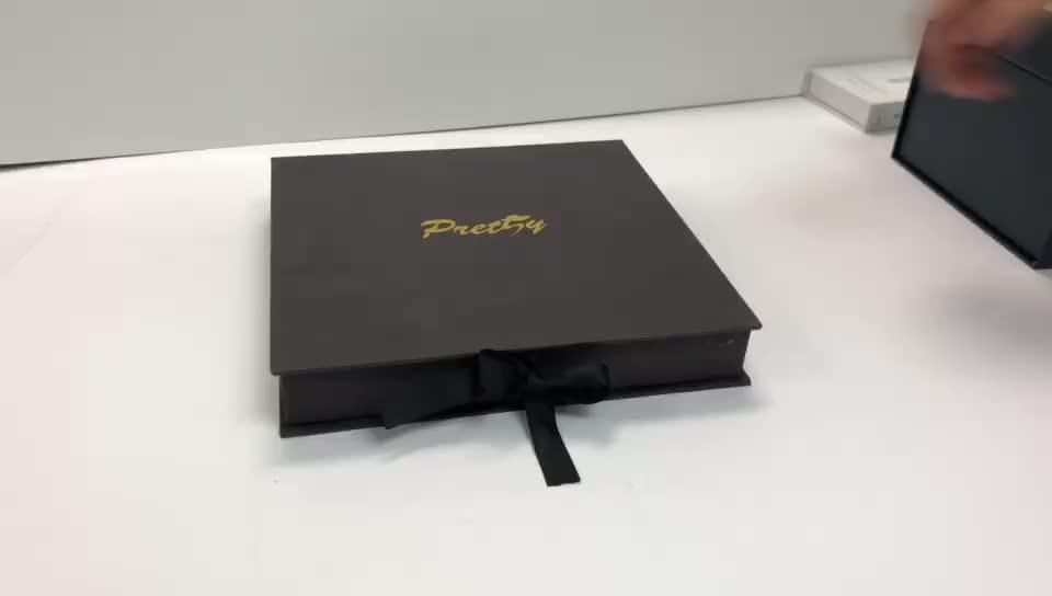 luxury foldable closure paper printed cardboard gift packaging