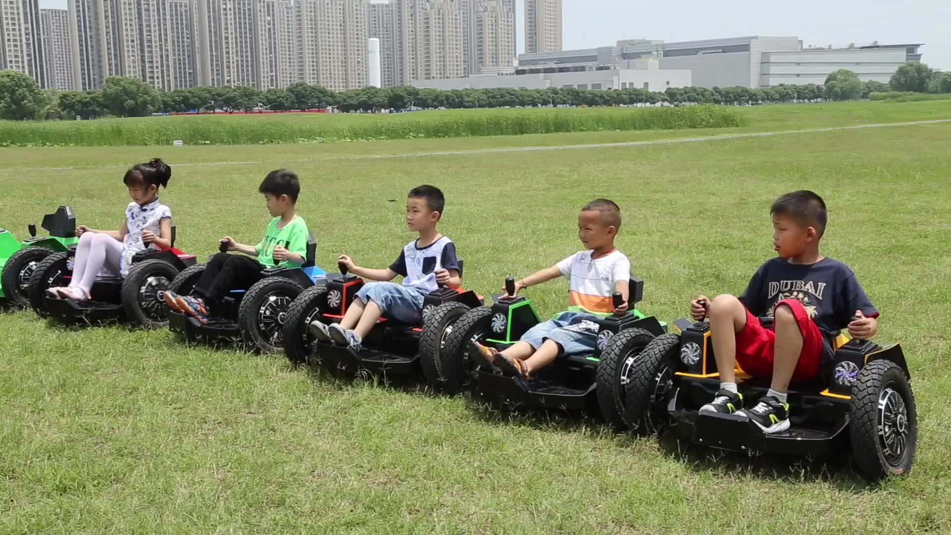 fwulong 游乐园儿童电池保险杠草坪汽车 fllc-10001