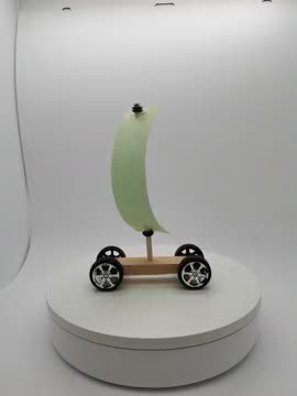 儿童创意科学小制作手工diy风帆车科技实验益智拼装玩具模型材料