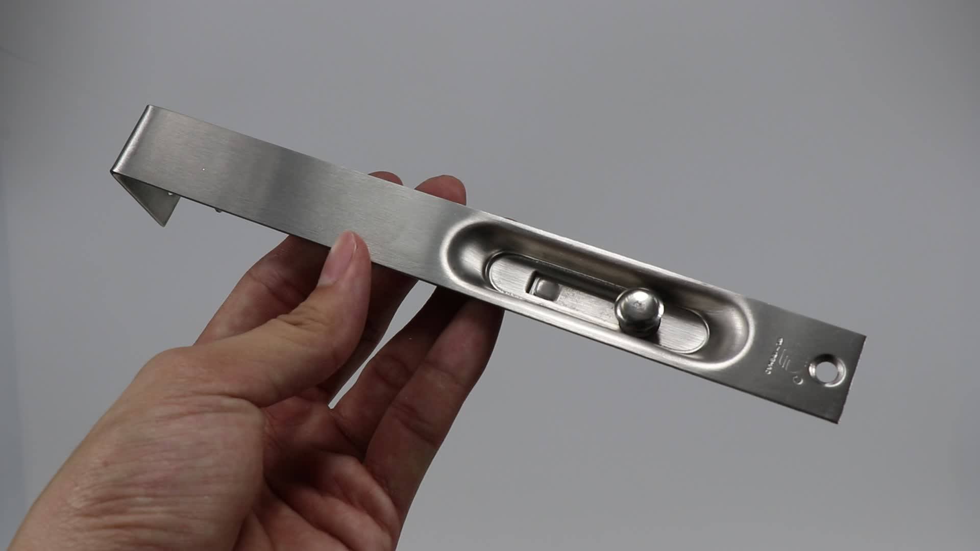 push-pull stainless steel surface mounted door flush bolt