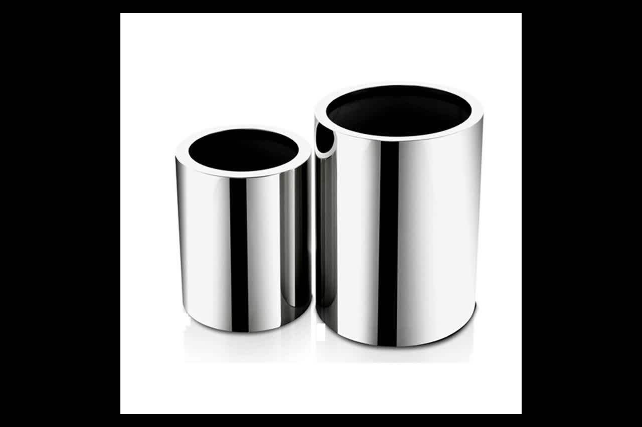 foshan outdoor large gardening stainless steel plant pot/ big