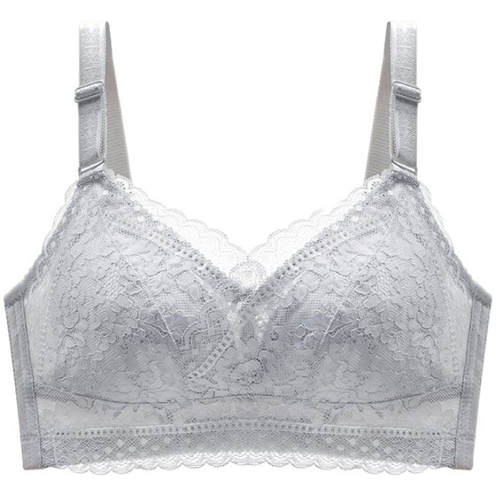 Underwear Women No Steel Circle Big chest showing small text bras large size gathered and integrated pair of breasts. Underwear Women No Steel Circle Big chest showing small text bras large size gathered and integrated pair of breasts.