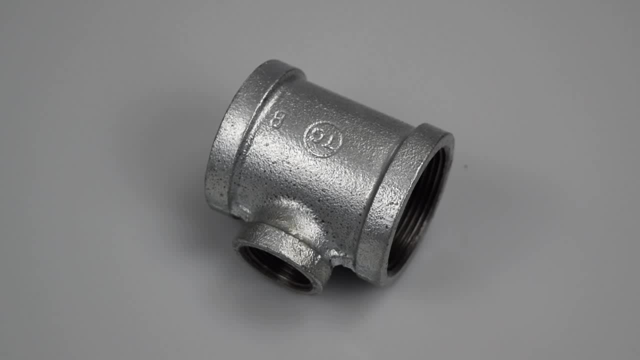 [整件批发] 热镀锌中小三通异径三通 水暖玛钢管件(厂价优惠)