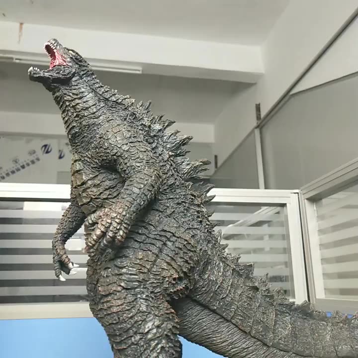 跨境一件代发 哥斯拉2怪兽摆件godzilla哥斯拉树脂雕像gk手办模型